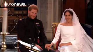 Royal wedding  Prince Harry and Meghan Markle marry