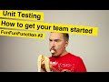 Unit testing: How to get your team started - FunFunFunction #2