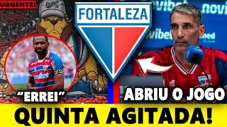 🚨VOJVODA ABRE O JOGO APOS DERROTA DO FORTALEZA! TINGA PEDE DESCULPAS! NOTICIAS DO FORTALEZA