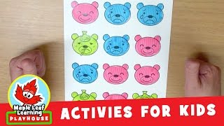 Counting Bears Activity for Kids | Maple Leaf Learning Playhouse