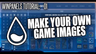 WINPANELS Game Image Tutorial