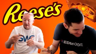 British Guy Tries Reese's Peanut Butter Candy FOR THE FIRST TIME!?