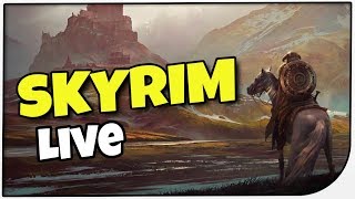 Skyrim com MODS -  Live Gravada #01