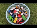 Toys Cars Vs Toys Truck Review On The Grass !!