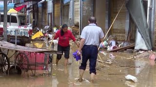 Typhoon Nuri dies down in southern China