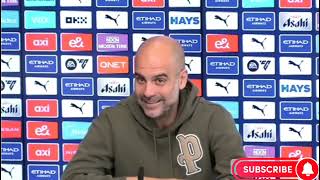 press conference pep Guardiola head of Chelsea