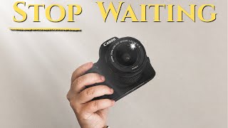 POV: You finally stopped waiting and started creating.