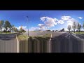 vr 360 4k parking et parc de stationnement de l’aérodrome de blois le breuil