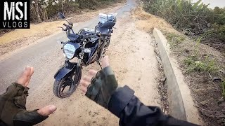 GIXXER নিয়ে পাহাড়ে হতাশ | AliKodom To DimPahar Ride | MSI Vlogs |