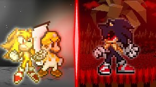 Mario And Sonic VS Sonic.EXE [Sticknodes Animation]