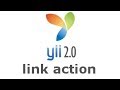 link for action in view yii 2