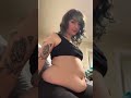 so jiggly 😵‍💫 girl fat belly play