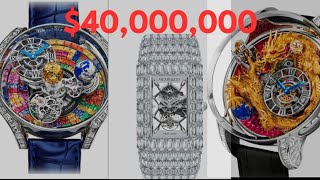 TIME IS MONEY: BILLIONAIRES BUY TIME: JACOB & CO COLLECTIONS II