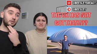 8 Objects I Only Encountered After Moving to America | ROADSIDE EDITION | BRITISH COUPLE REACTS