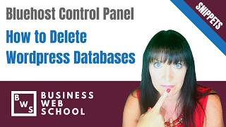 How to Delete a Wordpress Database (MySQL and phpMyAdmin)
