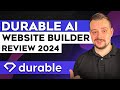 Durable AI Website Builder Review - 2024 | Build a Website in 30 Seconds