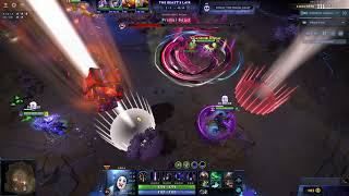 Luna melts aghanim's labyrinth final boss with her ult