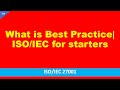 What is an ISO/IEC?