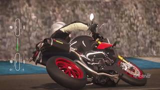 Ride 2　PS４　デイリーチャレンジ　ネイキッドSPEEDトリプルRでコートダジュール　リアリスティック