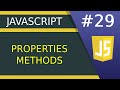 Array Properties and Methods - #29 JavaScript tutorial for Beginners