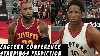 2017 NBA Eastern Conference Standings Prediction | Toronto Still The 2nd Best?