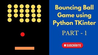 Create window for Bouncing Ball game using TKinter | python in Tamil #codetoeverything