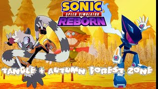 Tangle is HERE! + (NEW) Autumn Forest Zone - Sonic Speed Simulator