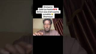 SHUKANSI || QALBI & HAATIM 😱 ninkan wa sharukhanka somalida 😱 dhameyso ada yabi done😱😱