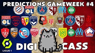 2020-21 Ligue 1 Matchday #4 Predictions by DigiCass