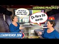 REAL French Conversation & Listening Practice (At the train station)