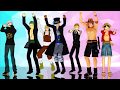 【MMDワンピ】DOPE【7人で】