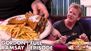 Gordon Ramsay Served A Sandwich With Powdered Sugar On Top | Kitchen Nightmares