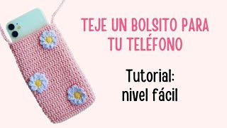 CROCHET TUTORIAL: Te enseño a tejer un bolsito básico🧶