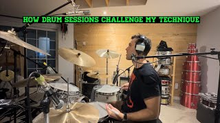 How Drum Sessions Challenge My Technique