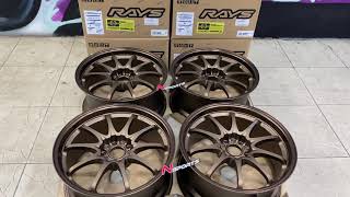 จัดของส่ง รอรับได้เลยค่า ล้อเรย์ Rays Volkracing CE28N สี Bronze 18x8.5+30 5-114.3 by Nsports