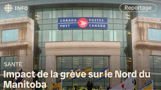 La grève à Postes Canada isole le Nord du Manitoba