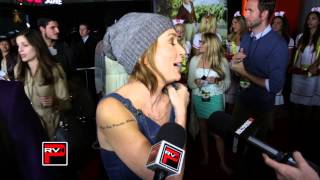 Georgina Cates Bad Ass Interview at Bad Grandpa Premiere