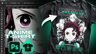 How To Design An Anime T-Shirt: Photoshop Turorial