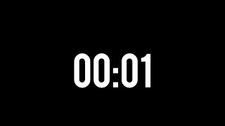 1 minute Countup Timer - with Ai counting voice