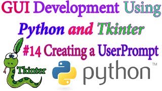 Creating a User Prompt in a Tkinter GUI - Python GUI using Tkinter In Hindi #14