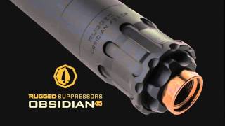 Rugged Suppressors Obsidian 45 Review / Shooting || The Bullet Points