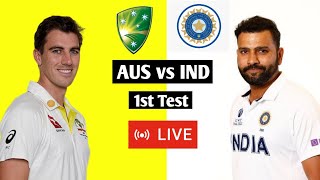 🔴Live: India Vs Australia, 1st Test - Nagpur | Live Cricket Match Today - IND vs AUS LIVE |#indvaus
