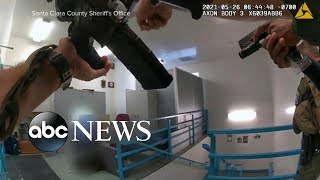 Body camera footage shows San Jose mass shooting