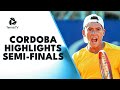 Baez faces Dellien; Ramos-Vinolas and Coria Battle | Cordoba 2023 Semi-Finals Highlights