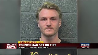 Man Arrested for Fiery Attack on Danville Councilman
