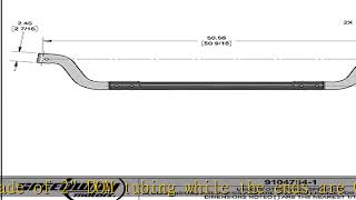 Speedway Motors 1947-54 Chevy/GMC Half-Ton Pickup Truck Dropped Axle, 3 Inch Front End Axle Drop, S