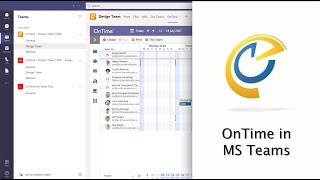 OnTime in Microsoft Teams