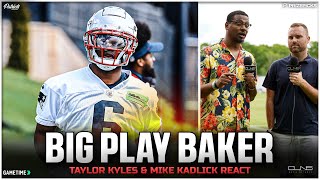 WR Javon Baker Makes BIG TIME PLAYS at Patriots Practice | OTA Reaction