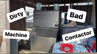 Manitowoc ice machine troubleshooting - compressor not starting