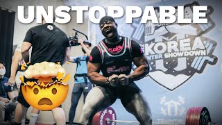 ADDING ALMOST 100LBS TO MY TOTAL | Russel Orhii - 2022 USAPL South Korea Winter Showdown